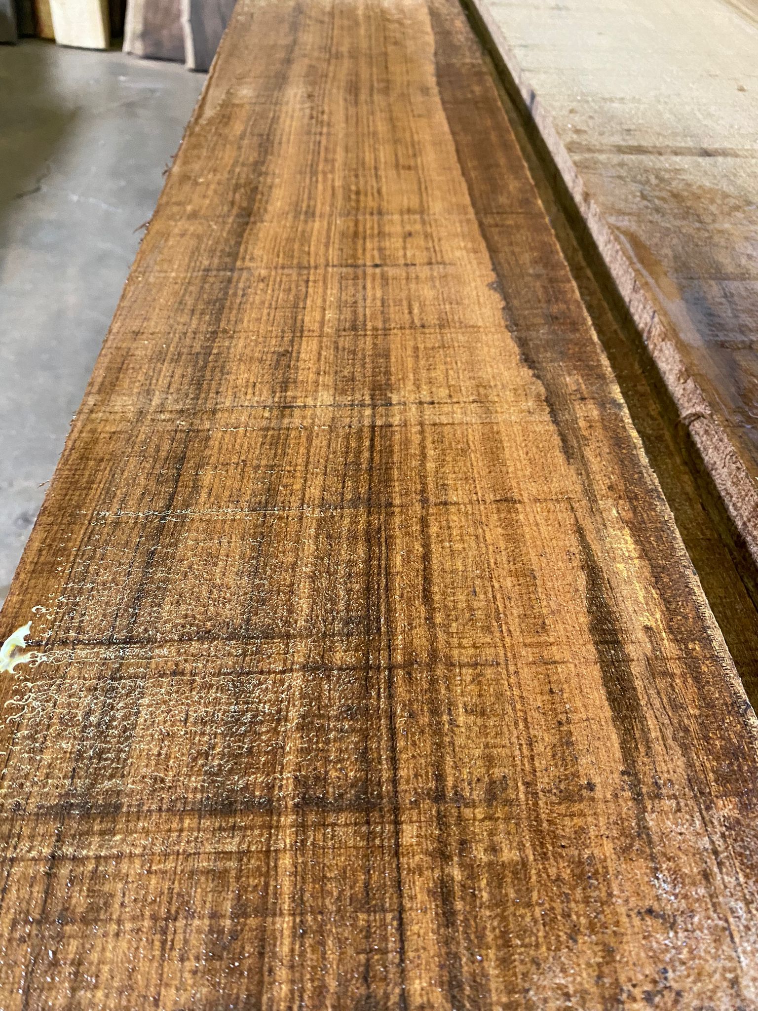 Ovangkol 6/4 curly figured 