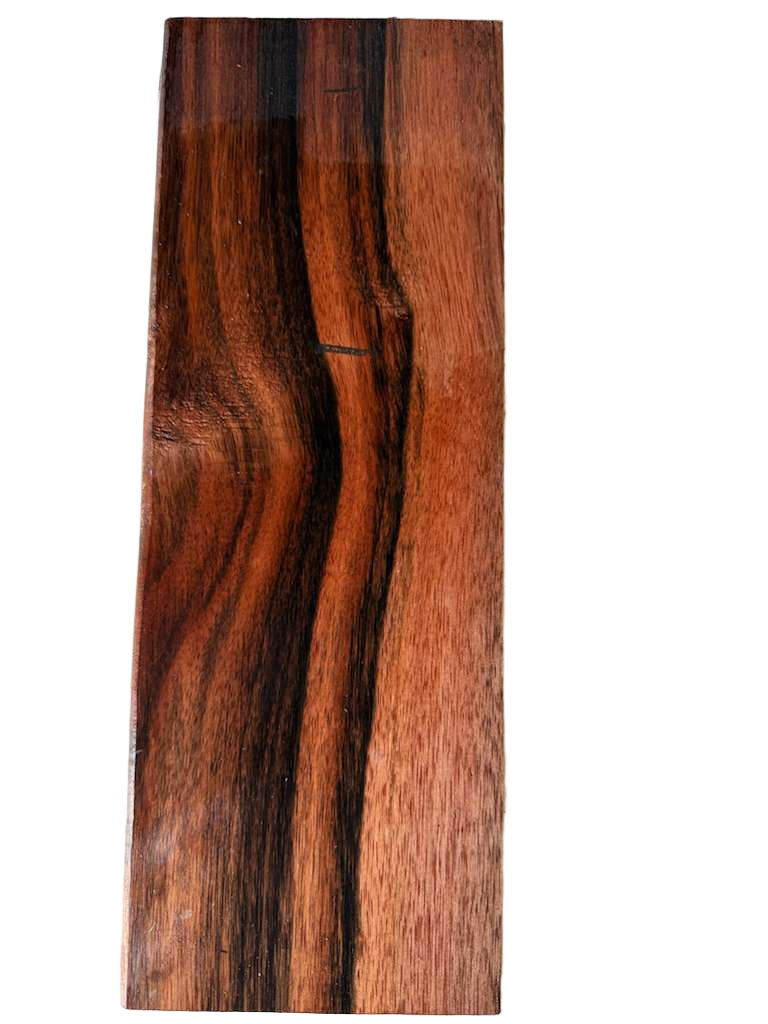 Macassar Ebony lumber 1 “ x 5“ x 10”