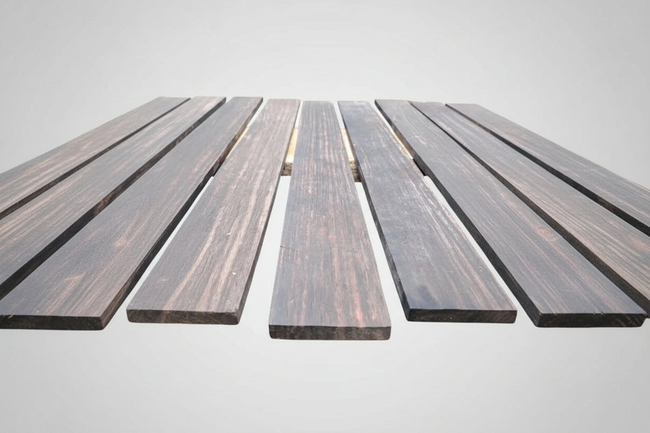 Macassar Ebony Ukulele Fingerboards 12" x 2" x 3/8"