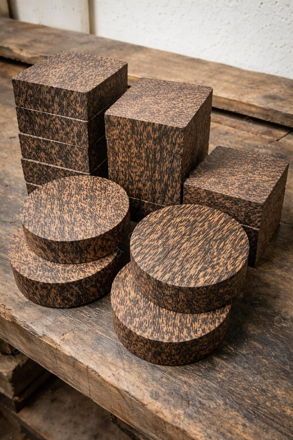 Black Palm Bowl Blank