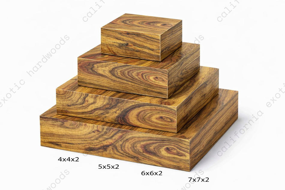 Bocote Woodturning Bowl Blanks