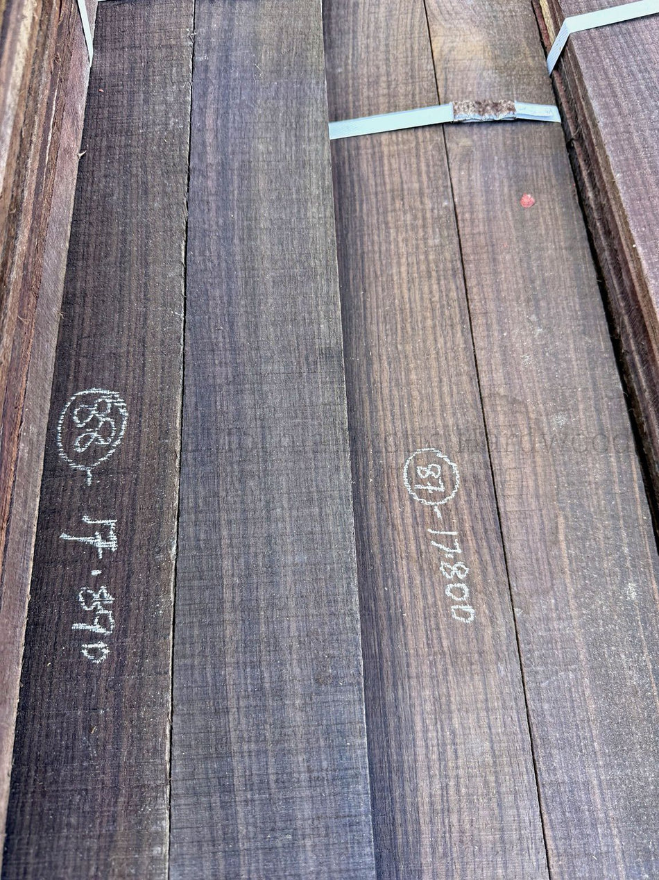 East Indian Rosewood Thin Stock Lumber Board Wood Blank