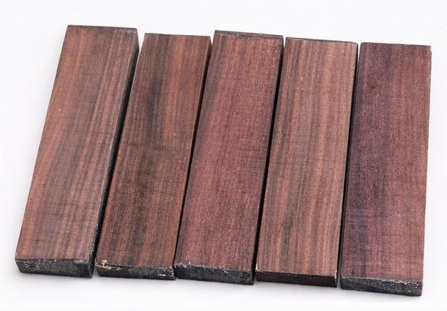 East Indian Rosewood Knife Scale Blank – 6 x 1-1/2 x 1 Inch (Dalbergia latifolia)