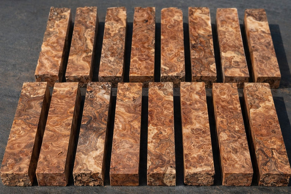 Cottonwood Burl Pen Blanks – Premium Exotic Wood for Custom Pen Turning