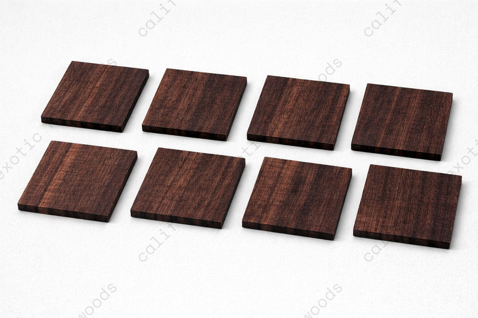 East Indian Rosewood Guitar Rosette Square blank 6” x 6” x 3mm