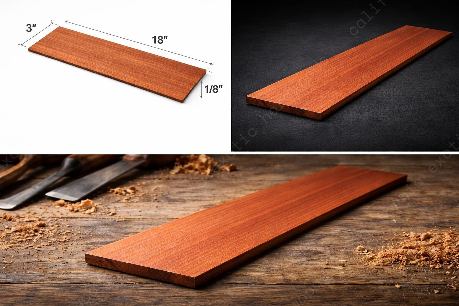 Genuine Mahogany Veneer