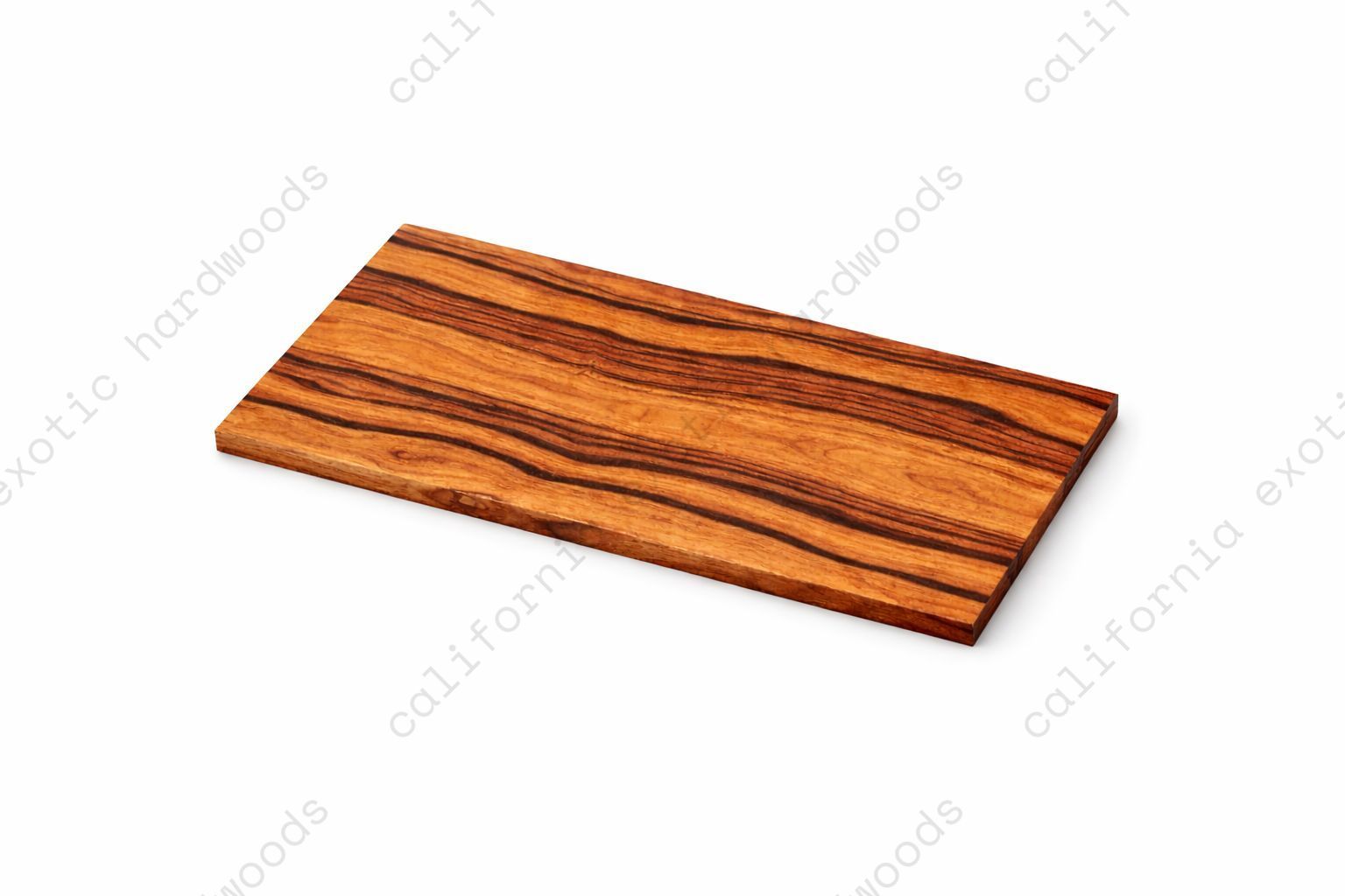Granadillo Wood Veneer | Marquetry Inlay - 200mm x 100mm x 4mm