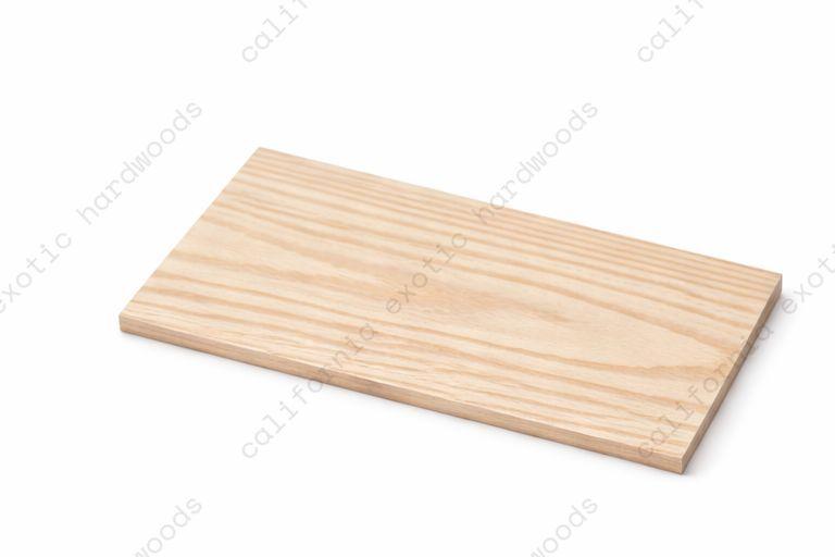 White Ash Wood Veneer | Marquetry Inlay - 200mm x 100mm x 4mm