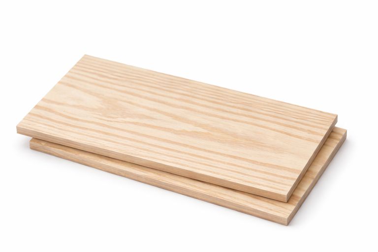 White Ash Wood Veneer | Marquetry Inlay - 200mm x 100mm x 4mm