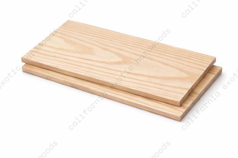 White Ash Wood Veneer | Marquetry Inlay - 200mm x 100mm x 4mm