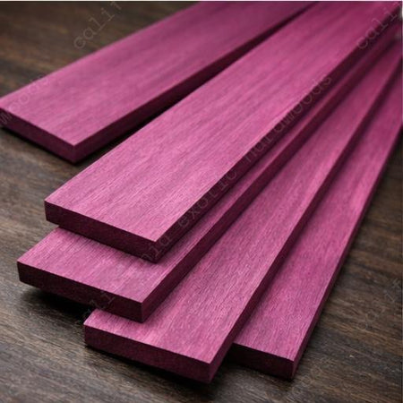 Purpleheart Guitar Fingerboard Blank