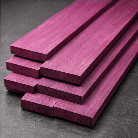 Purpleheart Guitar Fingerboard Blank