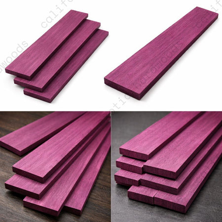 Purpleheart Guitar Fingerboard Blank