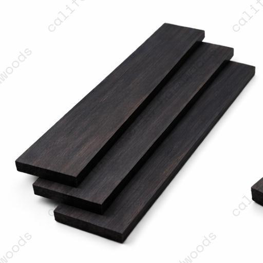 Gaboon Ebony Guitar Fingerboard Blank