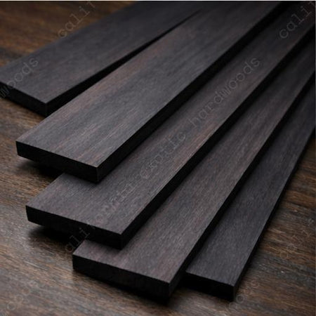 Gaboon Ebony Guitar Fingerboard Blank