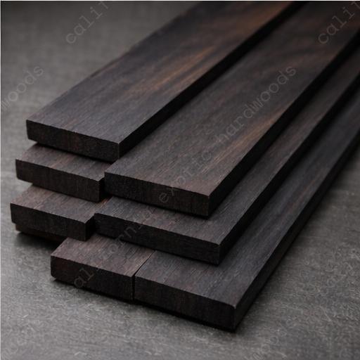 Gaboon Ebony Guitar Fingerboard Blank