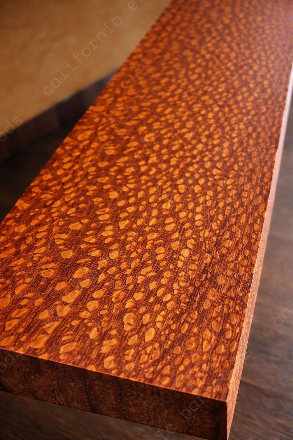 Leopardwood Guitar Fingerboard Blank