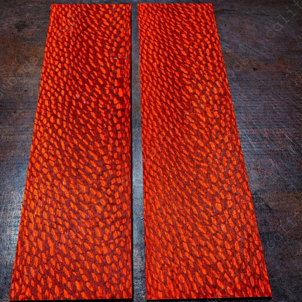 Leopardwood Guitar Fingerboard Blank