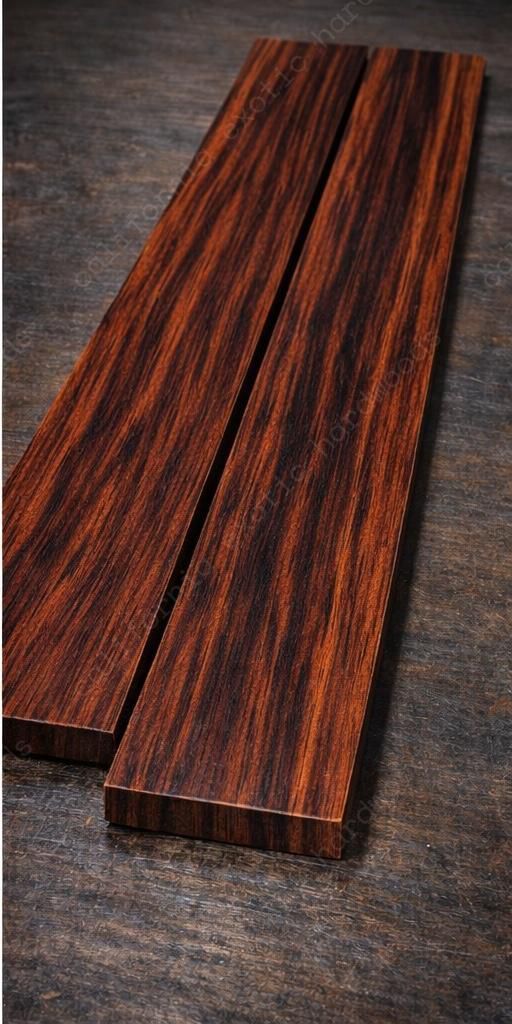 Granadillo Guitar Fingerboard Blank