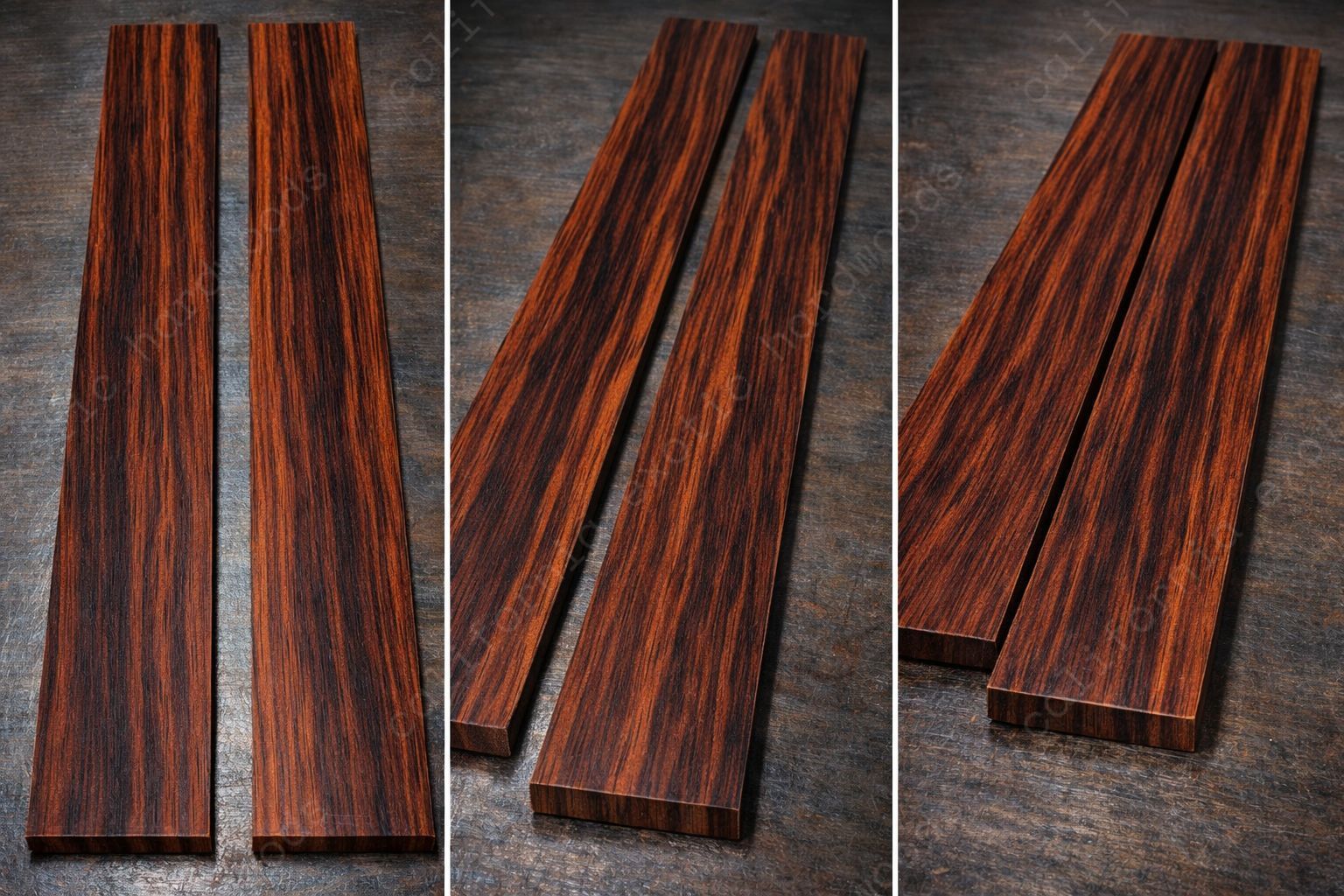 Granadillo Guitar Fingerboard Blank