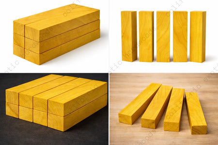 Movingui Wood Pen Blanks – Premium Exotic Wood for Woodturning Projects