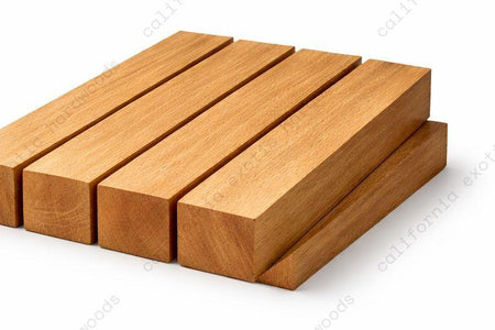 Iroko (African Teak) Pen Blank (5 Pack) - 3/4"