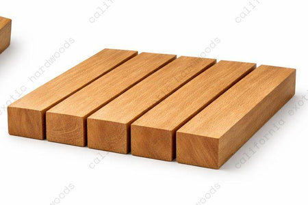 Iroko (African Teak) Pen Blank (5 Pack) - 3/4"