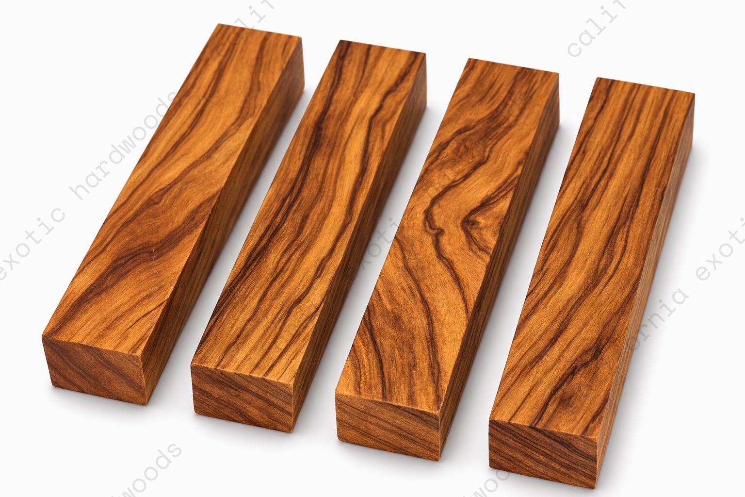 Burma Teak Pen Blank (5 Pack) - 3/4"