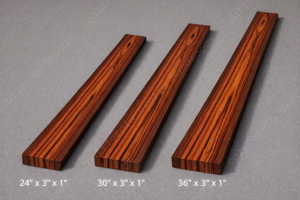 Granadillo Guitar Neck Blanks