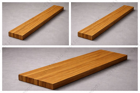 Genuine Teak Guitar Neck Blank