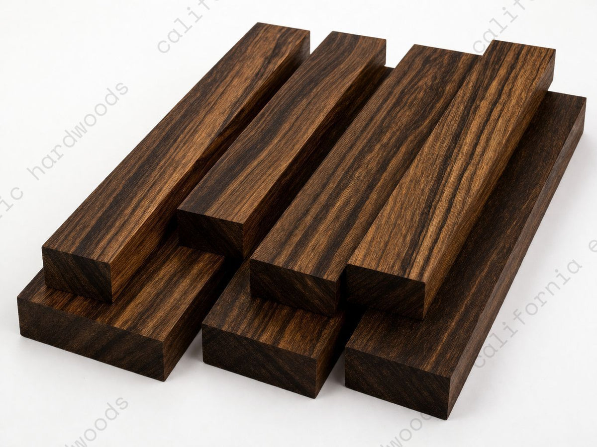 Wenge, Ovangkol & Purpleheart Cutting Board Kit | Premium Exotic Hardwood DIY Kit