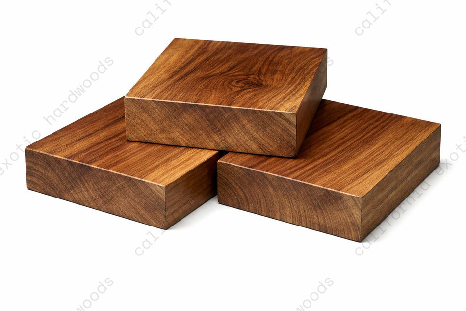 Teak Bowl Blank 8" x 8" x 2.25" | Premium Wood Turning Blank for Bowls & Crafts