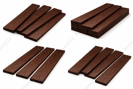 4/4 Wenge Lumber Pack – Exotic Hardwood for Woodworking
