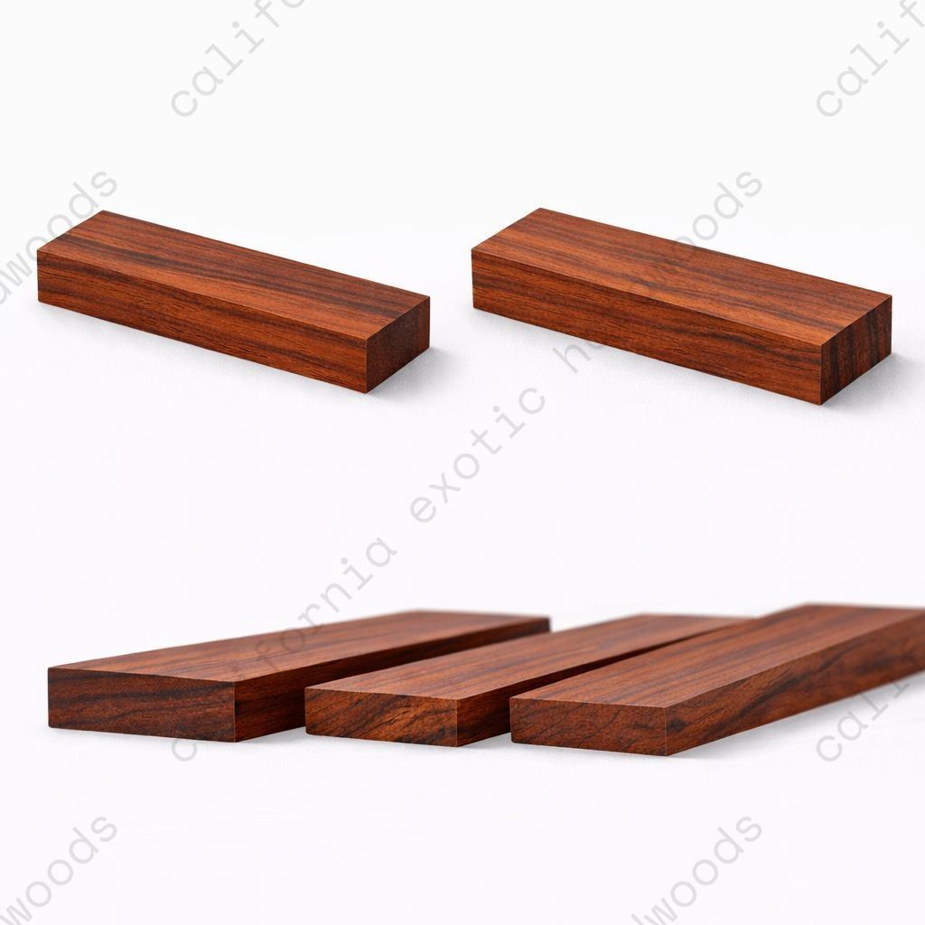 Granadillo Guitar Bridge Blanks – Dense Tonewood for Clear and Balanced Performance