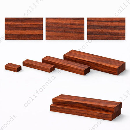 Granadillo Guitar Bridge Blanks – Dense Tonewood for Clear and Balanced Performance