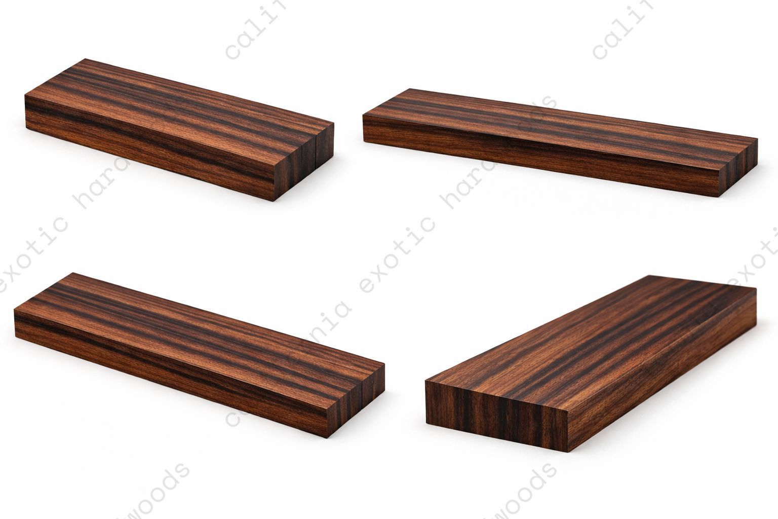 Ovangkol Guitar Bridge Blanks – Stable Tonewood for Warm, Balanced Sound
