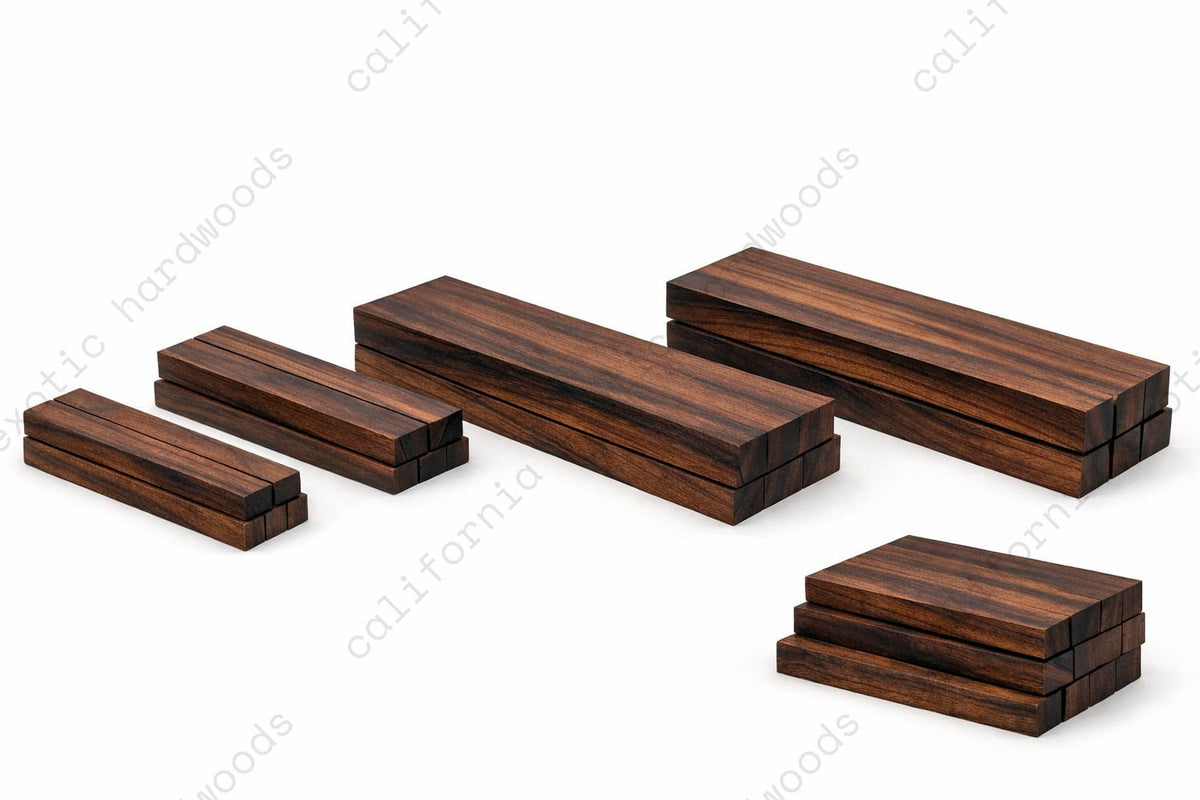 Ovangkol Guitar Bridge Blanks – Stable Tonewood for Warm, Balanced Sound