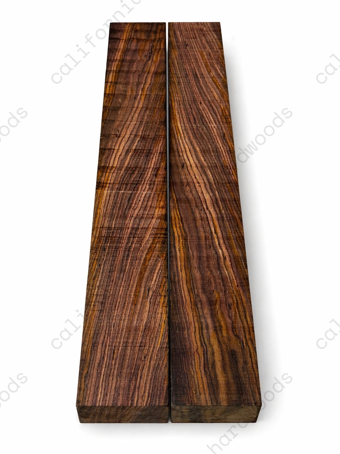 Cocobolo Turning Blank – 3/8" x 1-1/2" x 5"