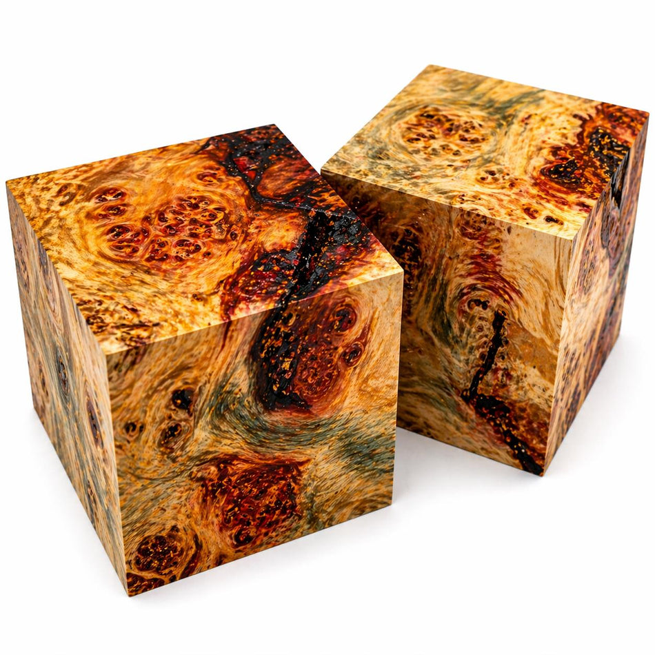 Cottonwood Burl Bowl Blanks – Premium Grade, Rare Quality