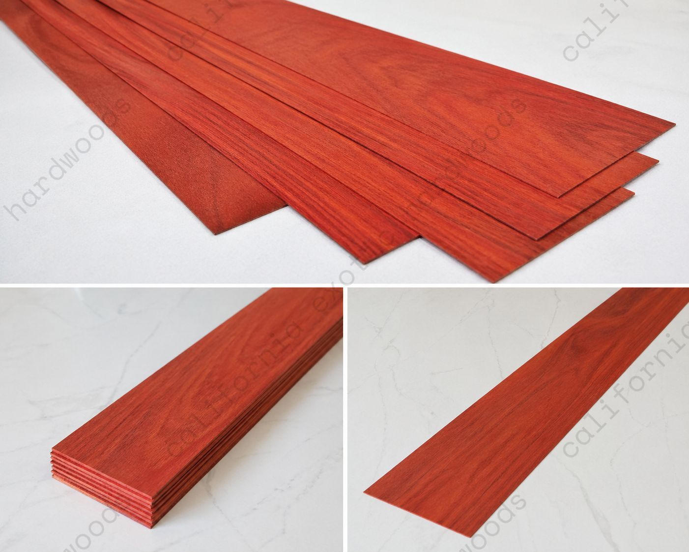 African Padauk Lumber Boards