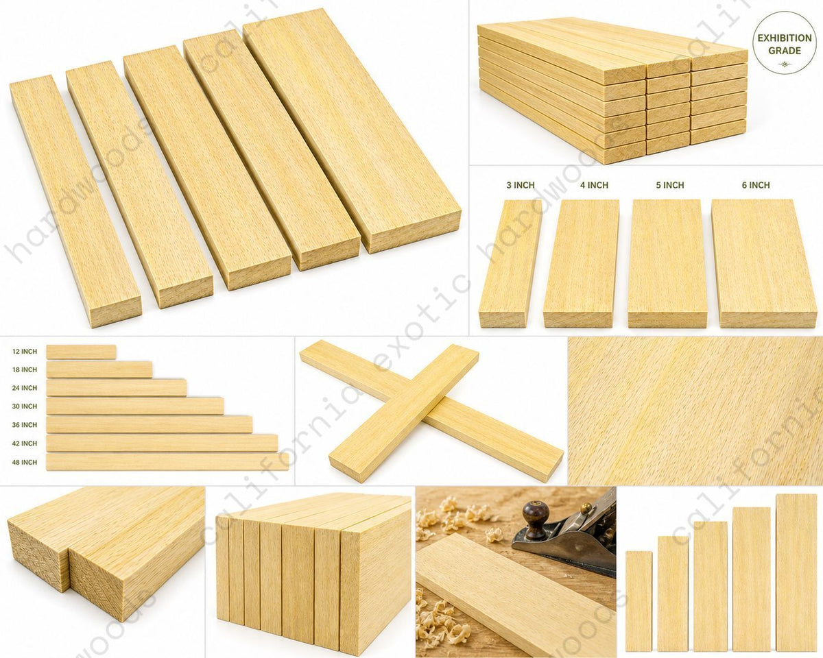 Blonde Limba Wood 3/4"  – Premium Exotic Hardwood for Fine Woodworking