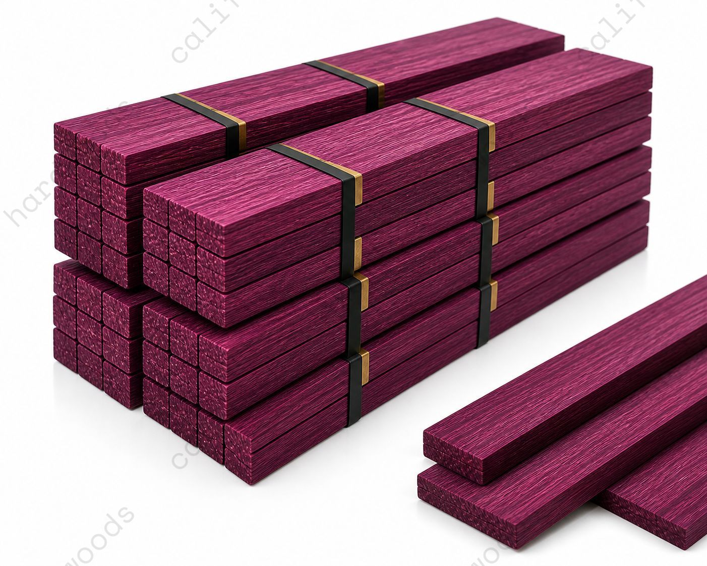 Thin Purpleheart Lumber – Kiln Dried Exotic Hardwood Boards