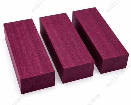 Purpleheart Solid Hardwood – Unfinished Wood for Crafts & Woodworking