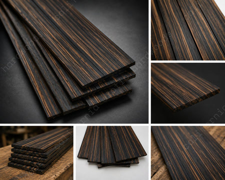 East Indian Rosewood Bookmatched Drop Top Set