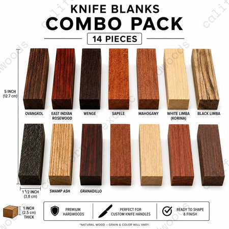 Knife Blanks Combo Pack
