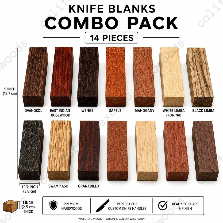 Knife Blanks Combo Pack