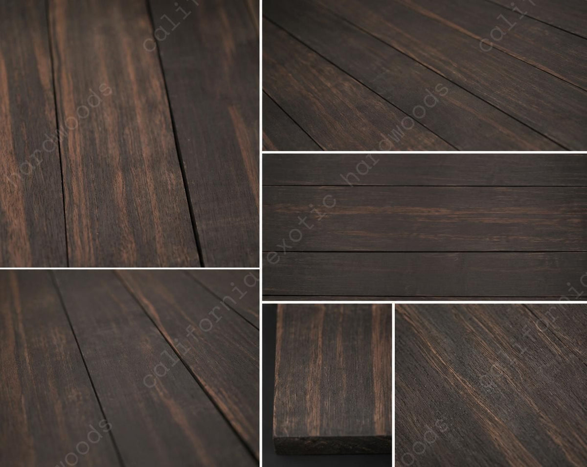 East Indian Rosewood Bookmatched Drop Top Set