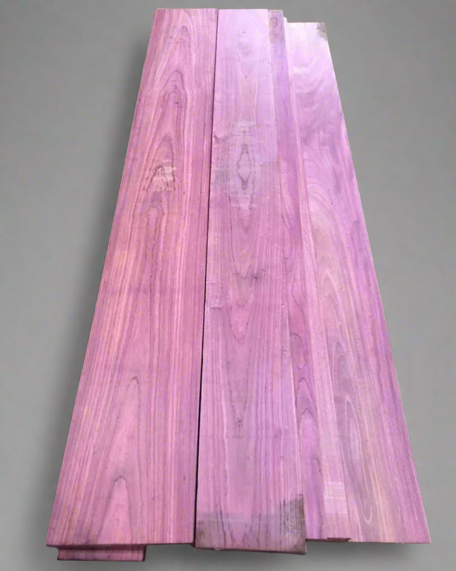 Paquete de tablas de cortar de madera exótica