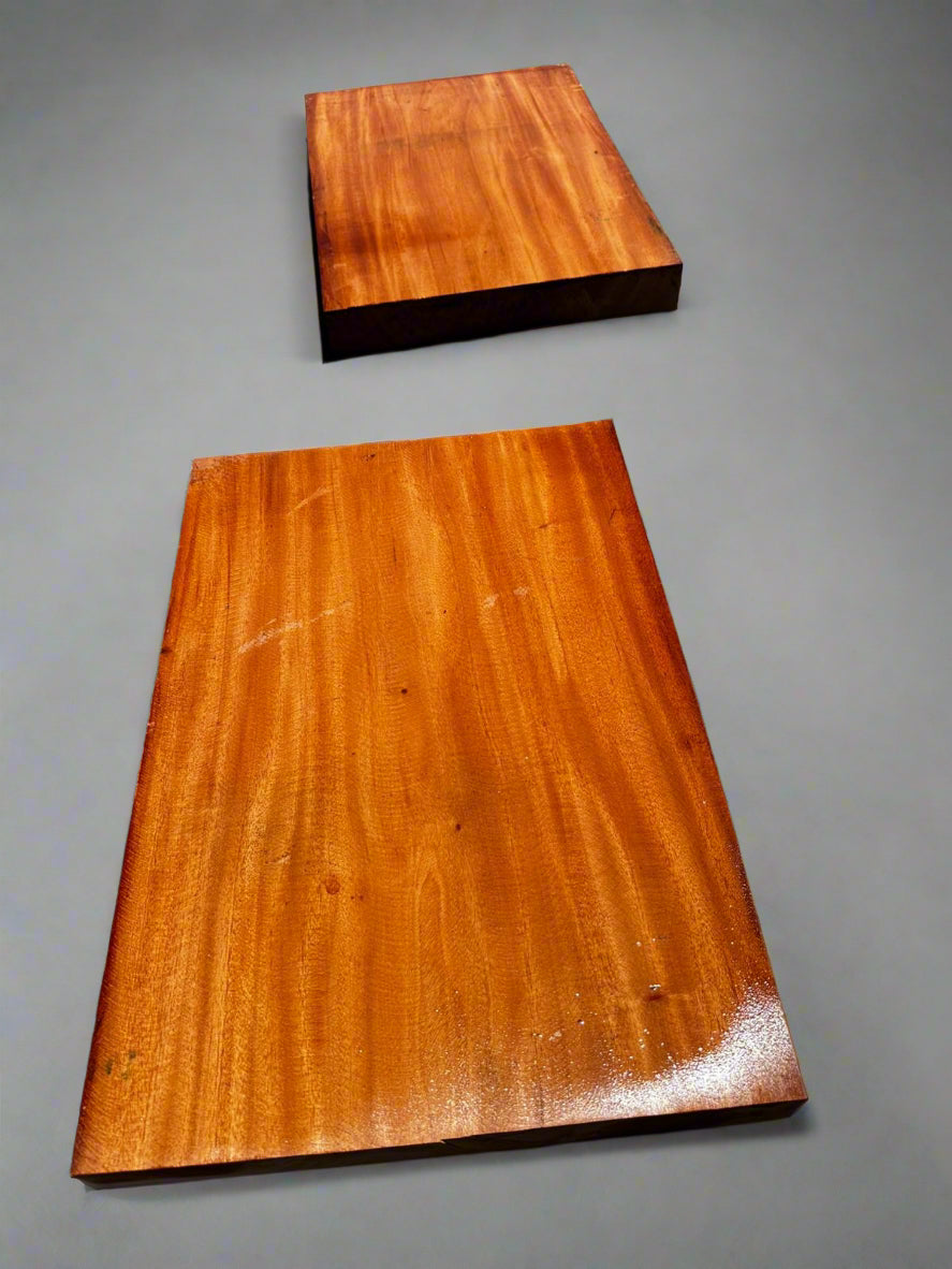 Premium Mahogany Guitar Body Blank - 22" x 15" x 2"