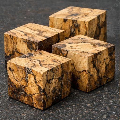 Spalted Tamarind Wood Bowl Blank